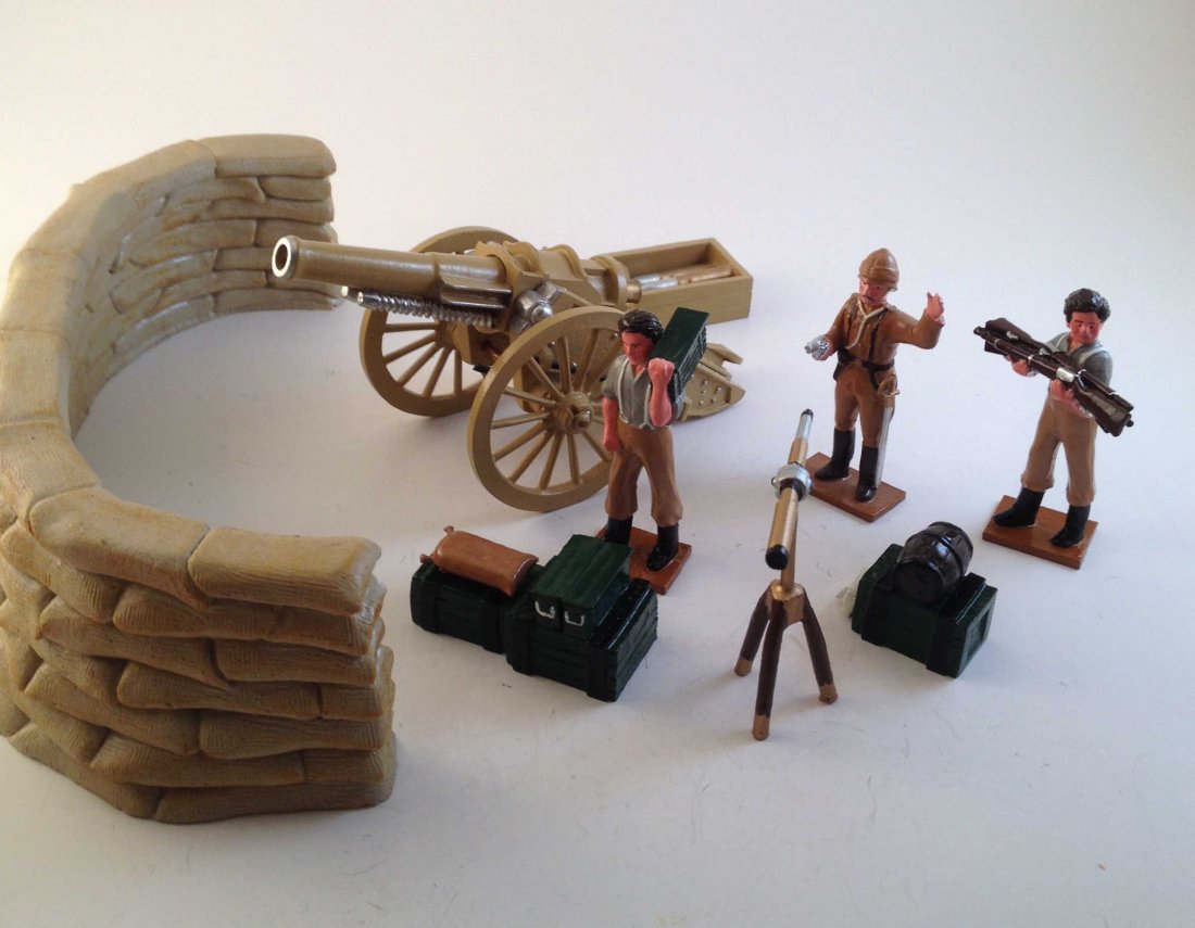 Trophy Battle Of Tamai Sudan 1884 Gun Crew: 9 Pieces Condition Excellent No Box
