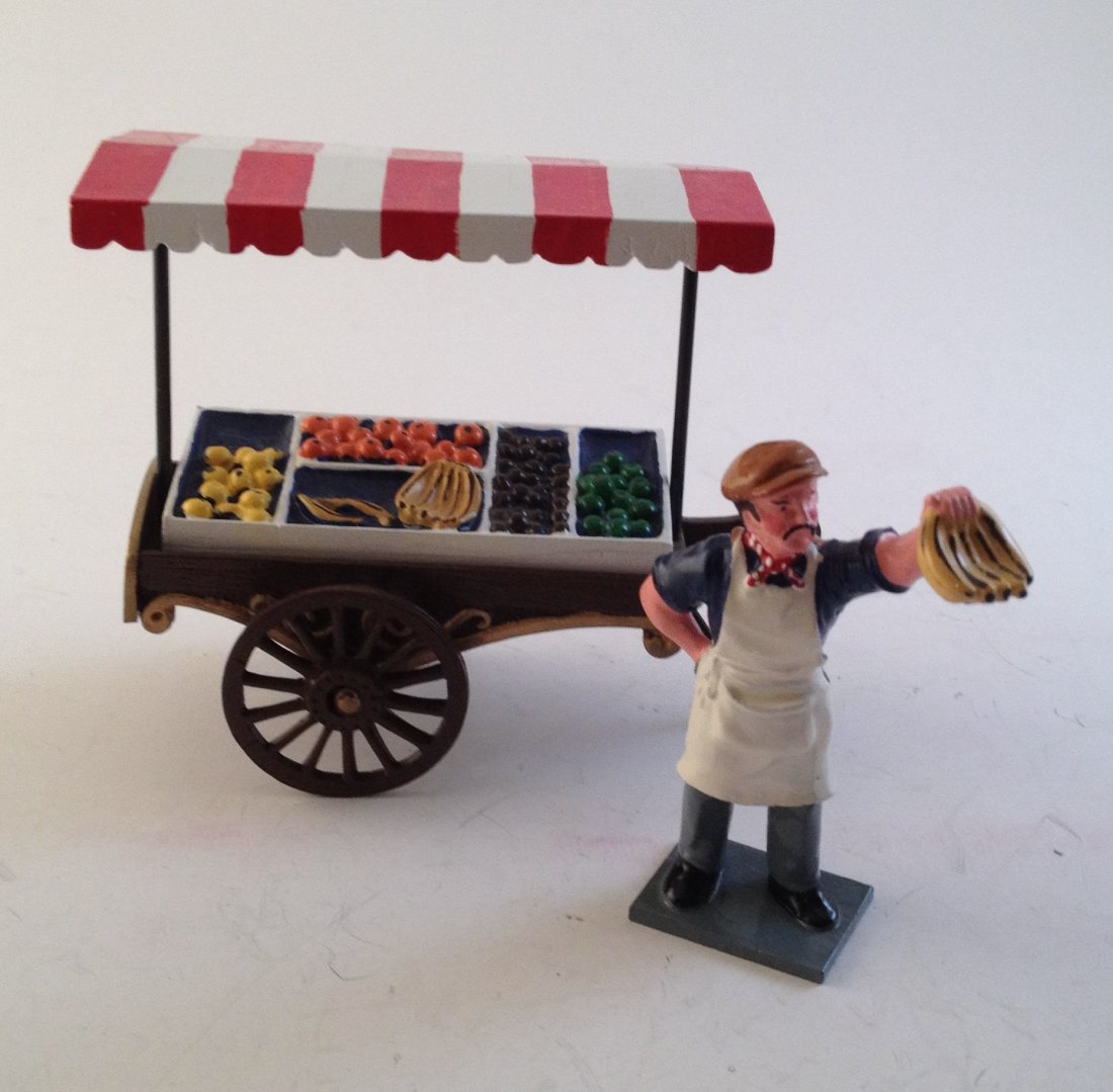 Trophy Town & Country Produce Cart: 4 Pieces Condition Excellent No Box