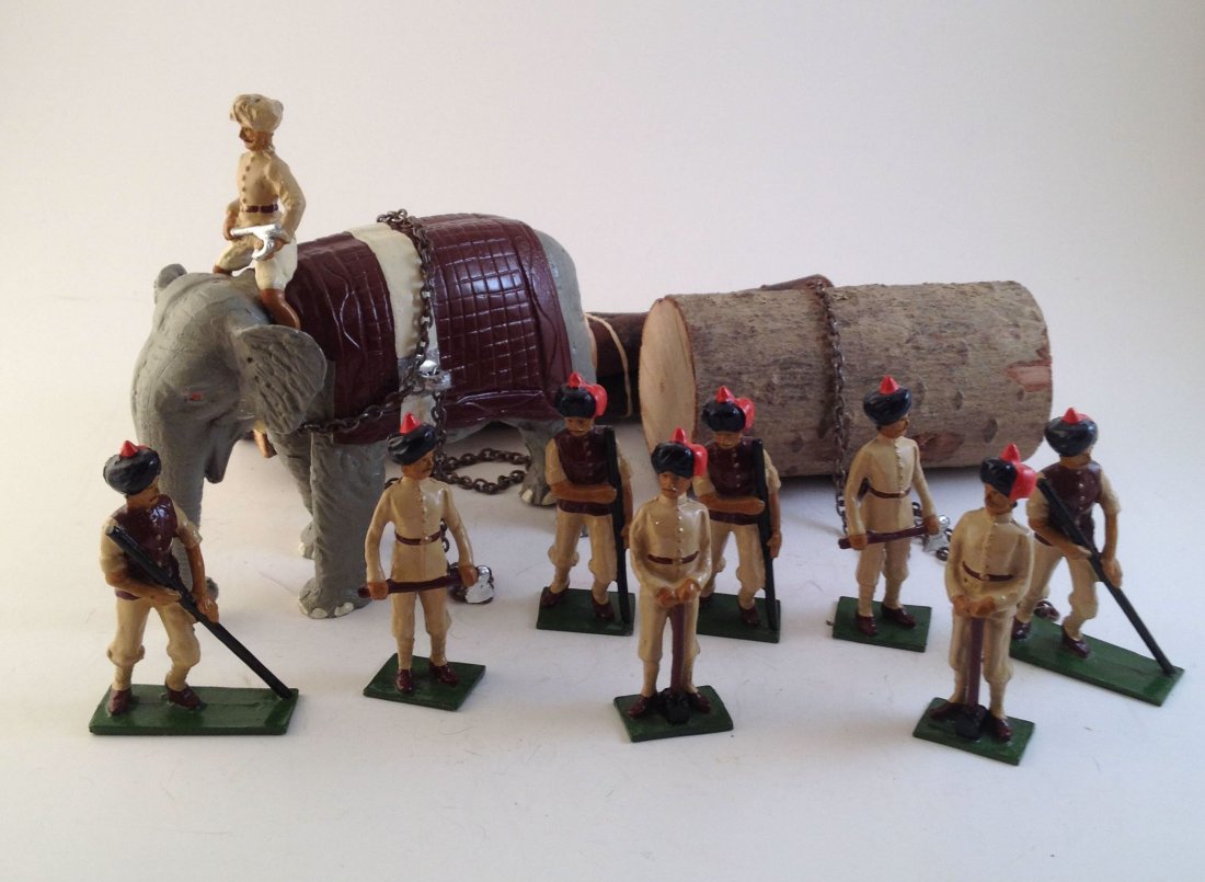 King Cast Indian Elephant Lumber Crew (1 of 1)