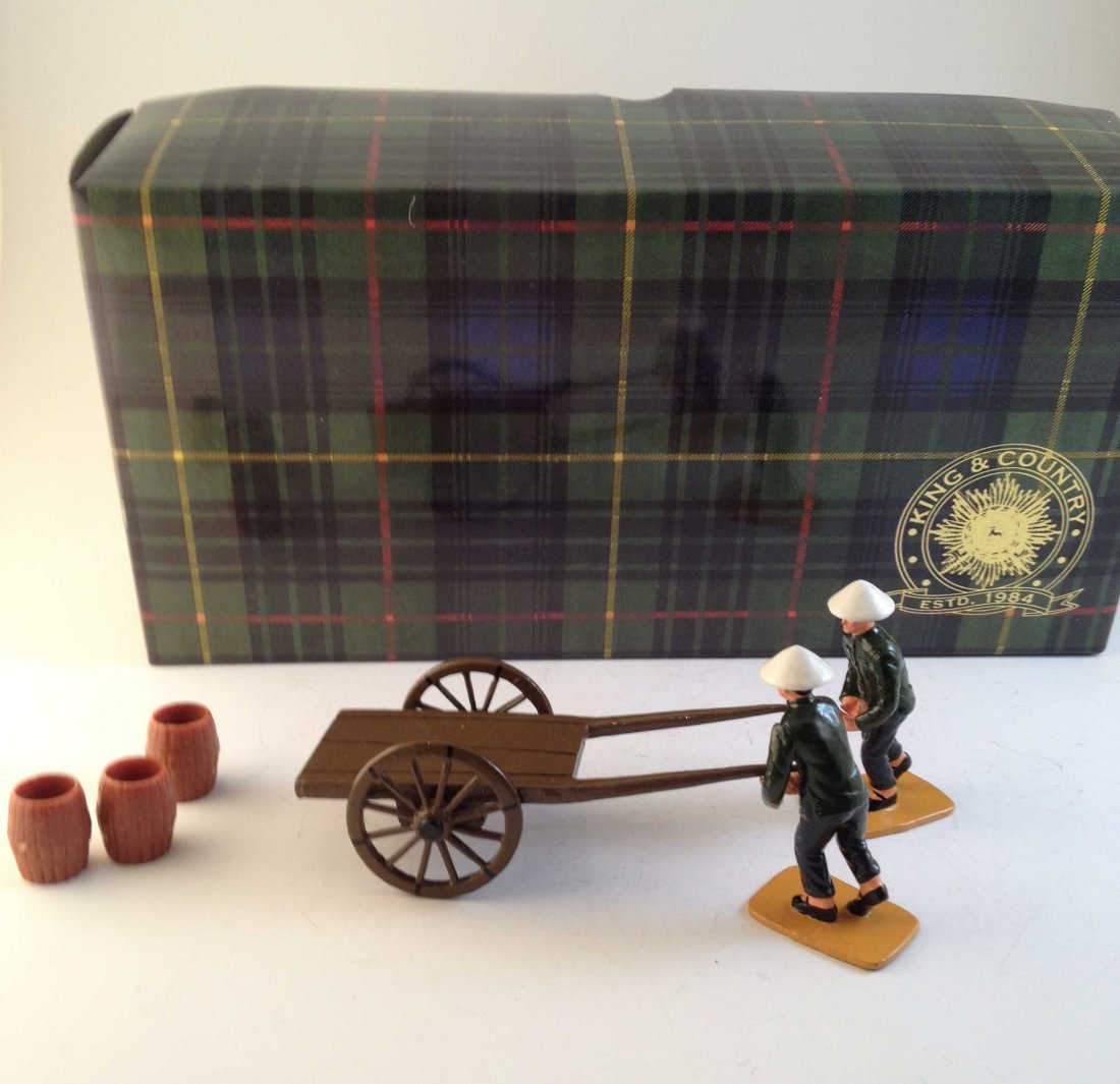 King & Country Old Hong Kong Pulling Wagon Cart (1 of 1)