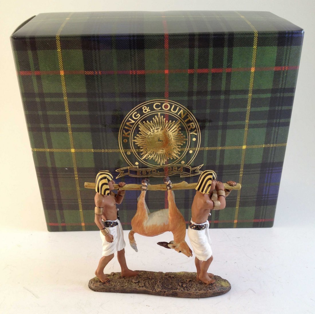 King & Country AE16 Ancient Egypt Hunting Party: 1 Piece Condition Excellent Box Excellent