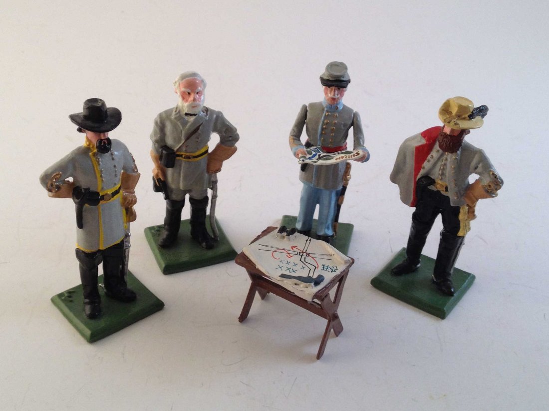 Wall Miniatures Confederate Staff Officers (1 of 1)