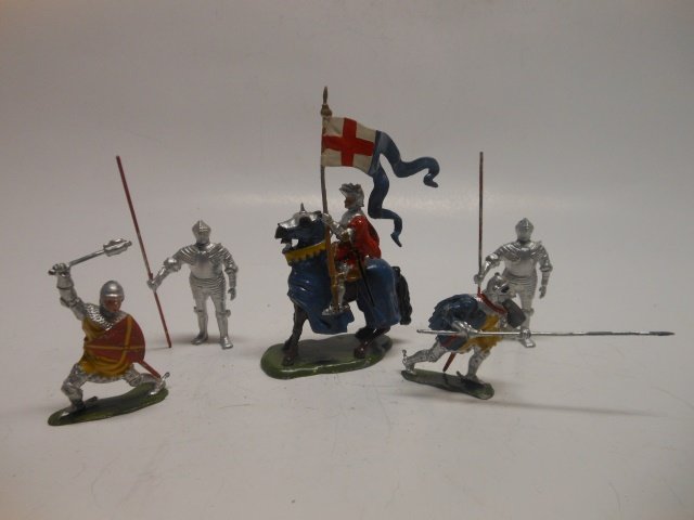 Britains Knights of Agincourt, mounted and foot (1 of 1)