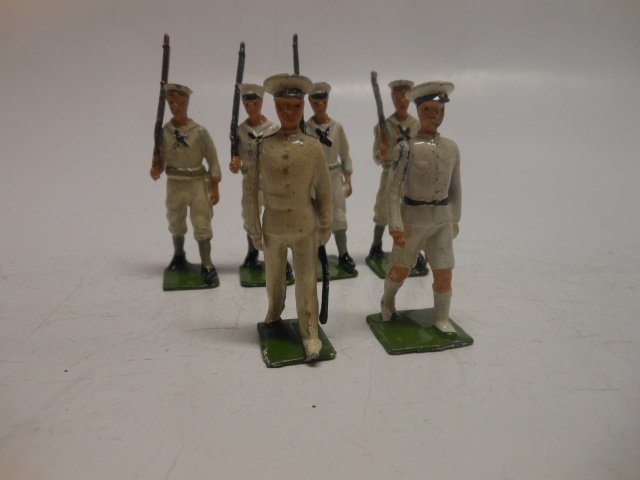 Britains from set #1253 US Naval, White Jackets (1 of 1)