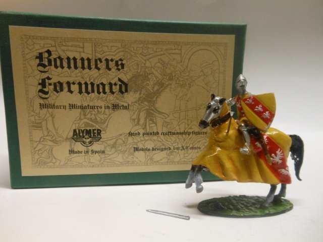 Alymer BF14 Raoul Duke of Lorraine: (damaged sword) Heraldic Research by Peter Greenhill. One piece. Condition excellent.