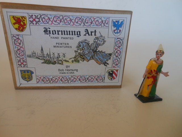 Bob Hornung Art: Isabella, wife of Earl of Cornwall. Original box. Condition excellent.