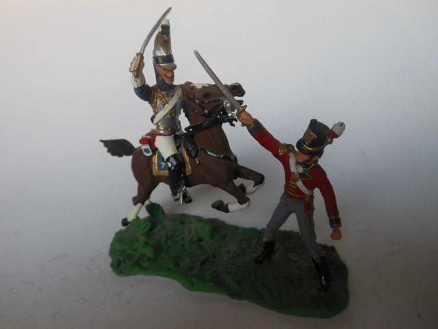 Napoleonic Duplex: 2 figures on one base. Unboxed. Condition very good.