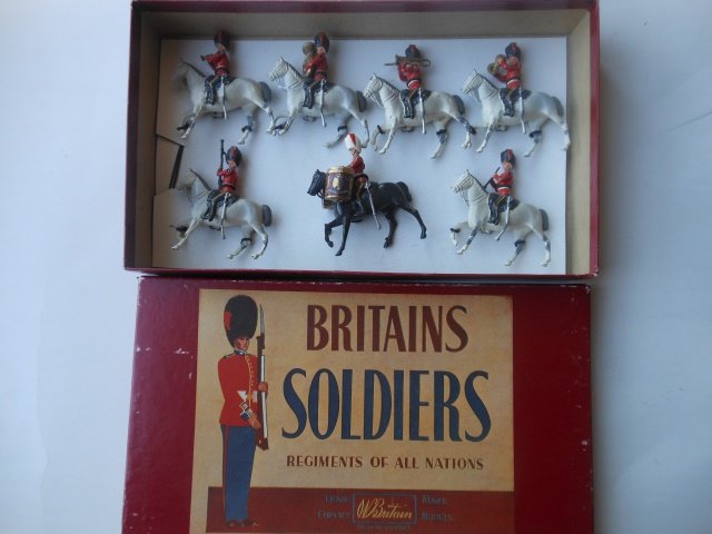 Britains set #1720 Scots Greys Band (1 of 1)