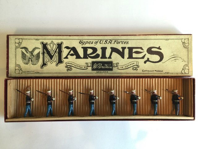 Britains Set #228 U. S. Marines (1 of 1)