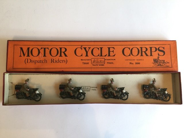 Britains Set #200 Motor Cycle Corps (1 of 1)