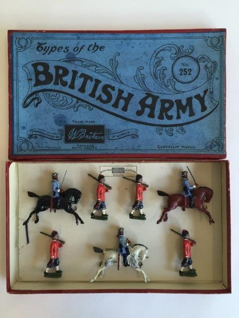 Britains Set #252 Indian Army Display (1 of 1)