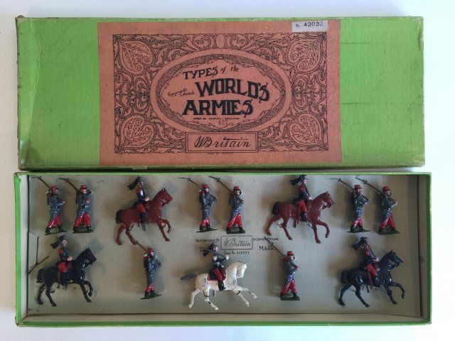 Britains Set #427 French Army Display (1 of 1)
