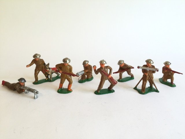Barclay Dimestore Assorted Infantry (1 of 1)
