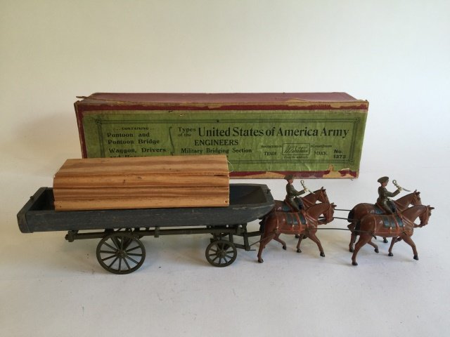 Very Rare Britains Set #1373 US Army Pontoon (1 of 1)