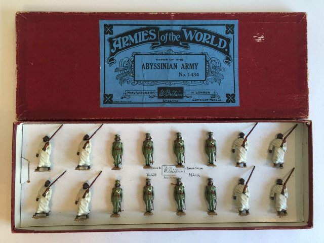 Britains Set #1434 Abyssinian Army Display (1 of 1)