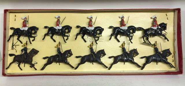 Britains Set #50 Life Guards and 4th Hussars (1 of 2)