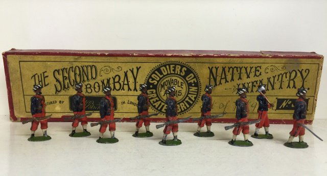 Britains Set #68 2nd Bombay Native Infantry (1 of 1)