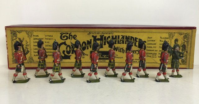 Britains Set #77  Gordon Highlanders (1 of 1)
