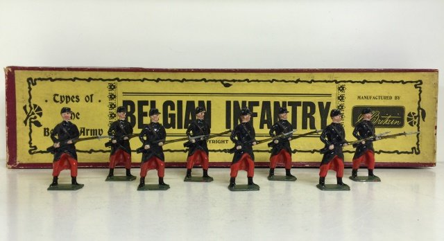 Britains Set #189 Belgian Infantry (1 of 1)