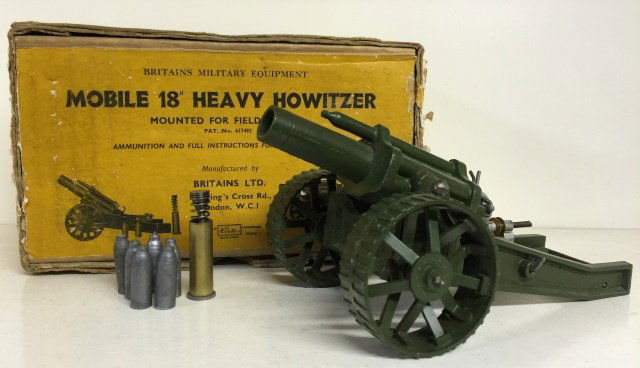 Britains Set #9740 18 Inch Heavy Howitzer (1 of 1)