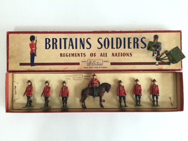 Britains Set #1554 Royal Canadian Police (1 of 2)