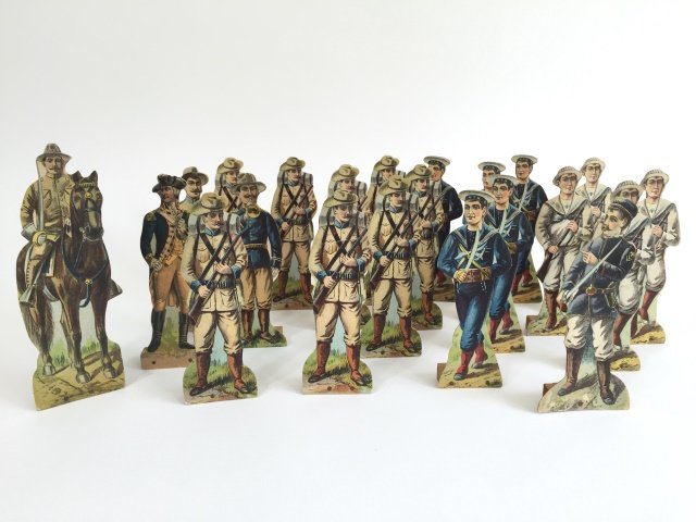 McLoughlin Knock Down Paper Soldiers (1 of 1)