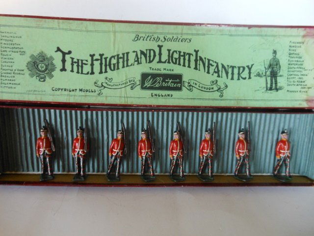 Britains set #213 Highland Light Infantry (1 of 1)