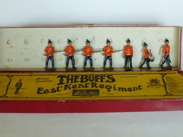 Britains from set #16 the Buffs, East Kent Reg. (1 of 1)