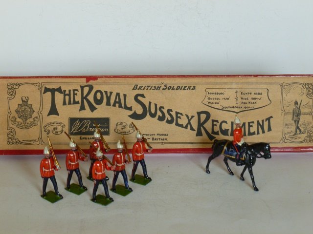 Britains set #36 Sussex Regiment (1 of 1)