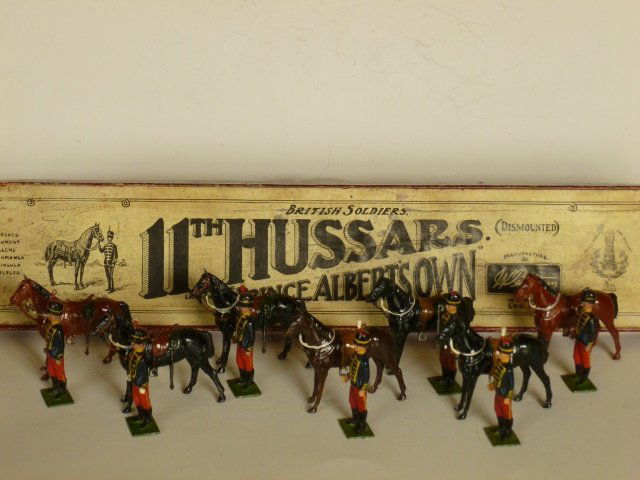 Britains from set #182 11th  Hussars (1 of 1)