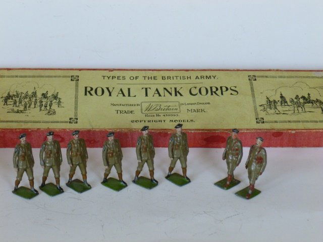 Britains set #1250 Royal Tank Corps. (1 of 1)