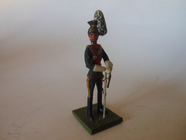 Greenwood and Ball 9th Lancer Officer: One piece. Post War. Unboxed. Condition excellent.