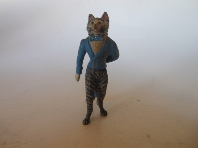 Heyde very RARE Cat in Blue tailed Coat (1 of 2)