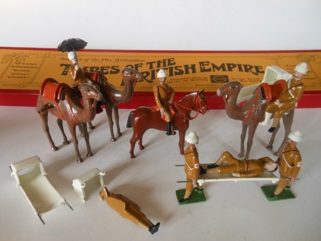 Hocker set #35 Royal Army Medical Corps. (1 of 1)