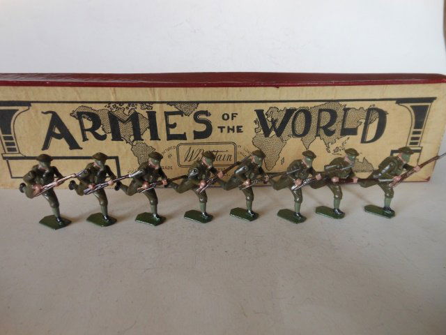 Britains set #1625 U.S. Infantry in Action (1 of 1)