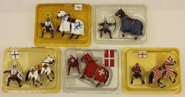 Frontline Figures Mounted Crusader Lot 5 Figures (1 of 1)