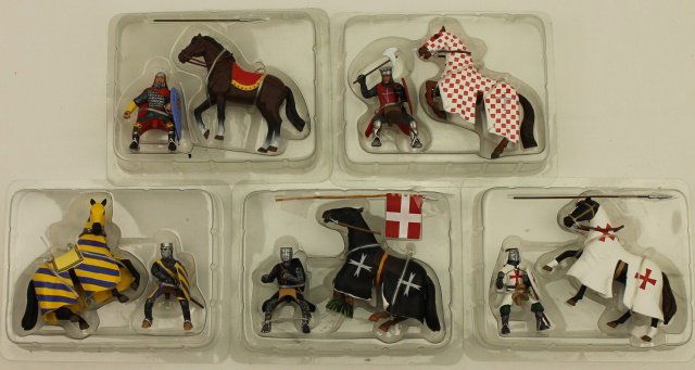 Frontline Figures Mounted Crusader Lot 5 Figures (1 of 1)