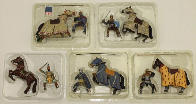 Frontline Figures Mounted Crusader Lot 5 Figures (1 of 1)