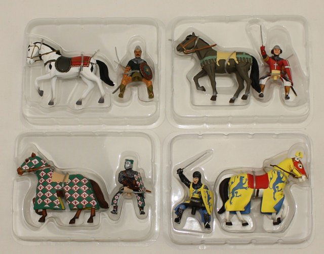 Frontline Figures Mounted Crusader Lot 4 Figures (1 of 1)
