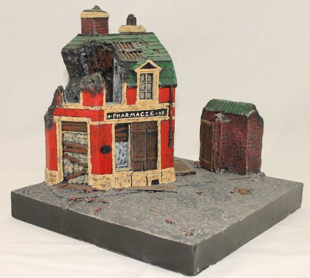 King and Country WWII NV06 Bombed Pharmacy (1 of 1)