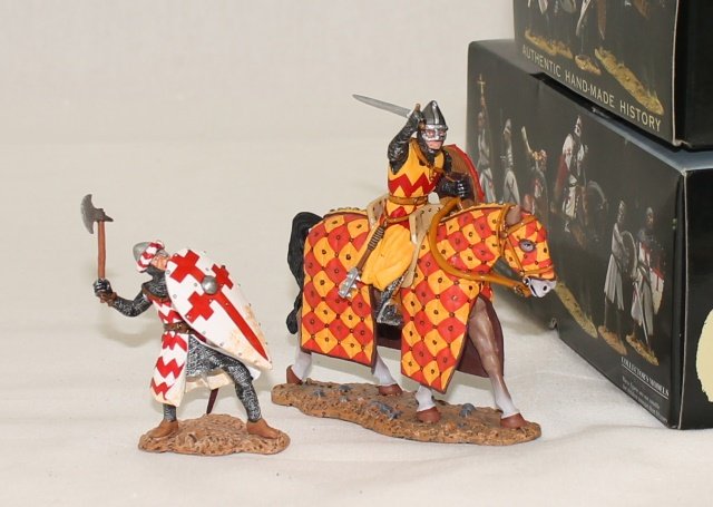 King and Country MK046 MK048 Medieval Knights (1 of 1)