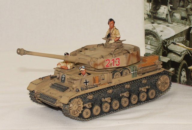 King and Country WWII AK23A Africa Corps Panzer (1 of 1)