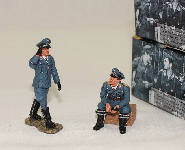 King and Country LW01 LW03 Luftwaffe Officers (1 of 1)