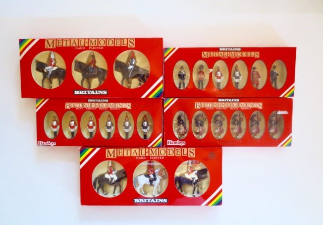 Britains Metal Models 5 Sets (1 of 1)