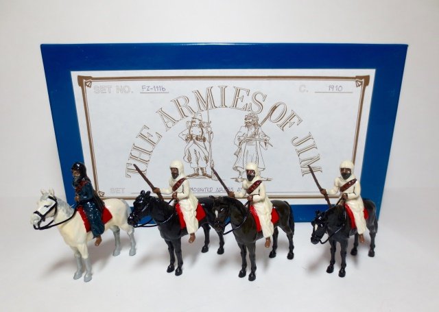 The Armies Of Jim set #FZ111b Mounted Arabs At (1 of 1)
