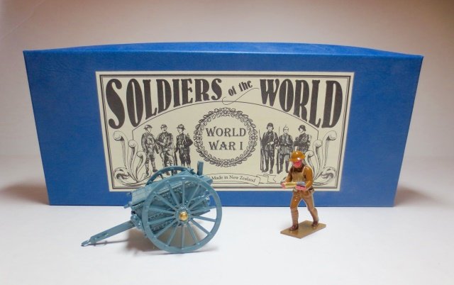 Soldiers Of The World set #WW61/B French 75mm (1 of 1)