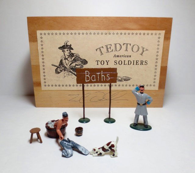 Tedtoy Set #TT554b "Tug" O' War Confederate (1 of 1)