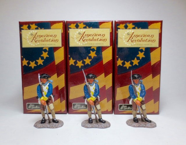 Britains 3 Sets  #17163 Valley Forge American (1 of 1)