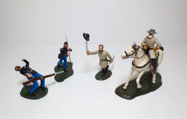 Le Mans Civil War Set: 4 pieces. Condition excellent. No box.