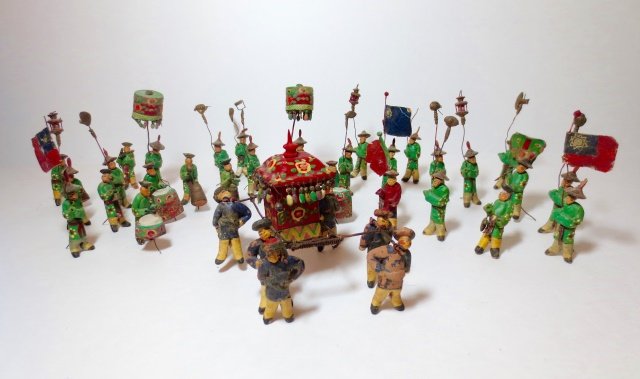 Plaster Chinese Wedding Procession (1 of 1)